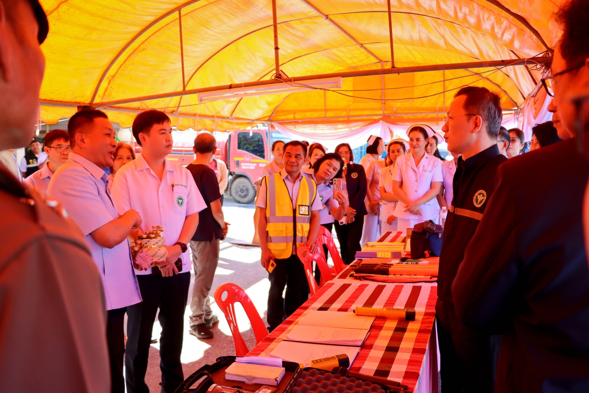 โรงพยาบาลหนองหาน ต้อนรับตรวจราชการ เขต 8 